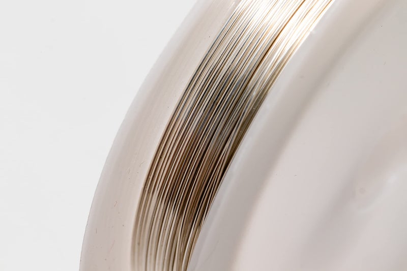 Craft Wire 24 Gauge, 925 Sterling Silver Wire (Half Round) Dead Soft Made in USA - 25FT by CRAFT WIRE - Image 4